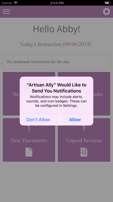 Artisan Ally Screenshot