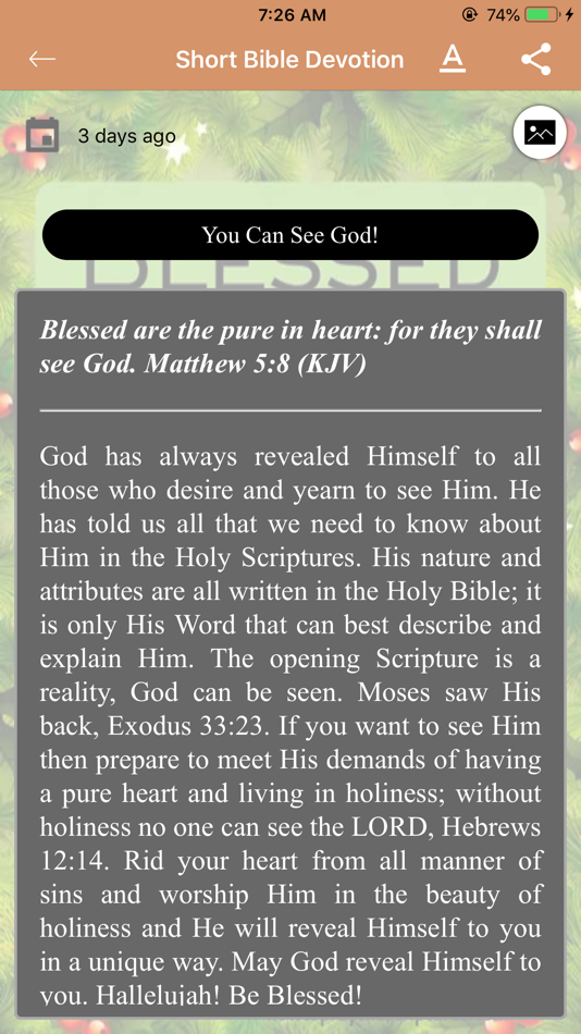 #3. Daily Bible Devotion · (iOS) 由: Watchdis Group B.V
