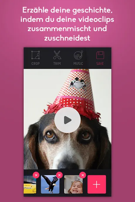 Vid kombinieren: Videoclips