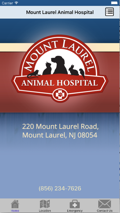 Mount Laurel Animal Hospital Screenshot
