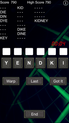 Word Warp - A Word Puzzle Game screenshot 5