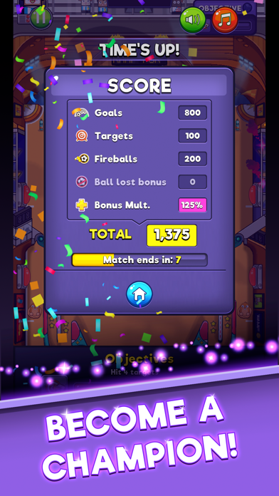 Pinball Soccer Challenge Screenshot