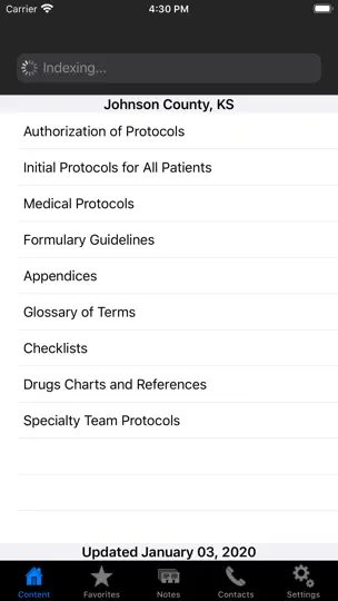 Johnson County EMS iPhone Screenshot 2