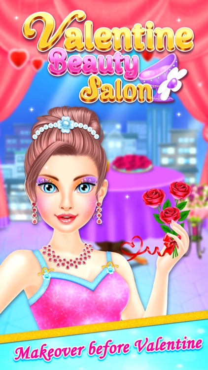 Valentine Beauty Salon Game