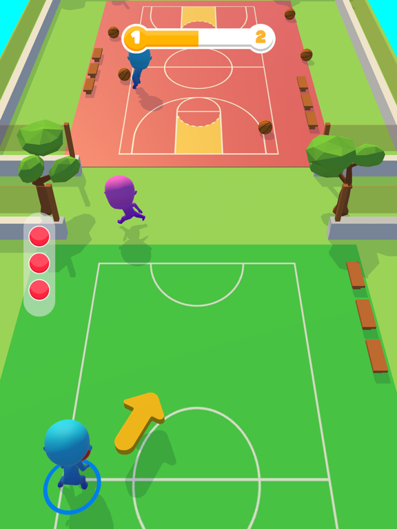 Screenshot #6 pour Dodgeball 3D!