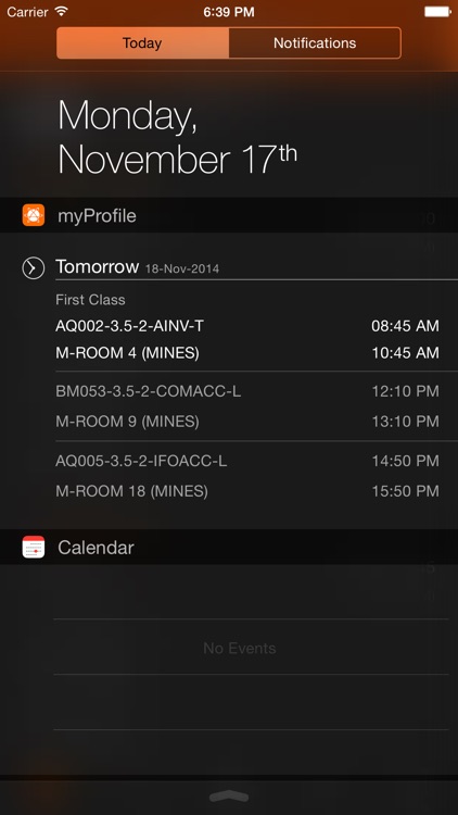 myProfile App screenshot-4