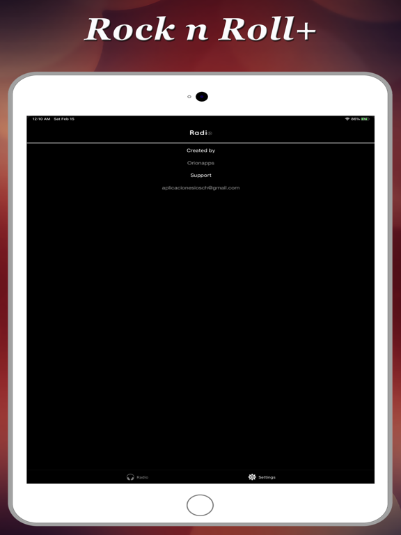 Rock n Roll+ iPad screenshot