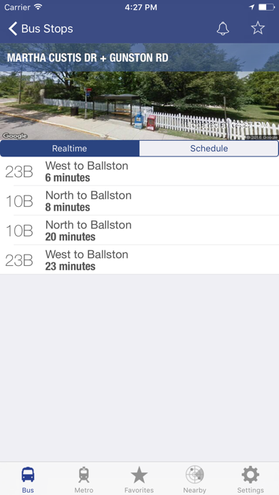 DC Metro and Bus Screenshot