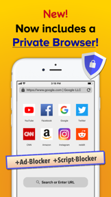 VPN Ai + Private Browser screenshot