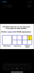 Fractions Part 1 - 6 Math screenshot #2 for iPhone