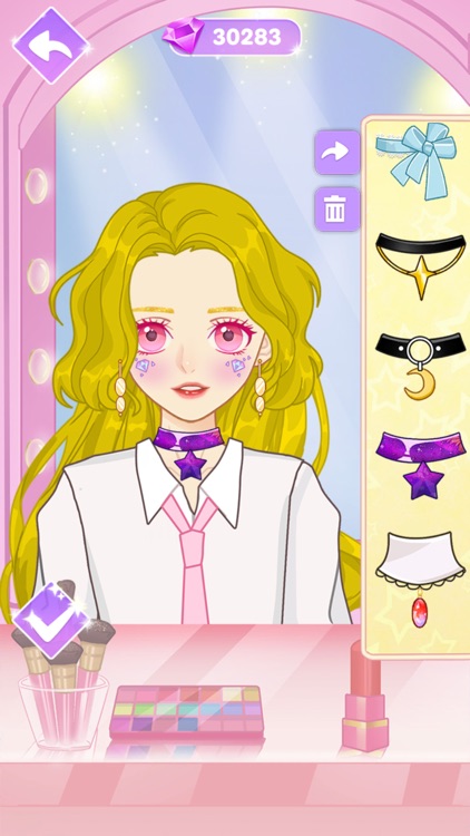 Star Girl Anime Dress Up screenshot-6