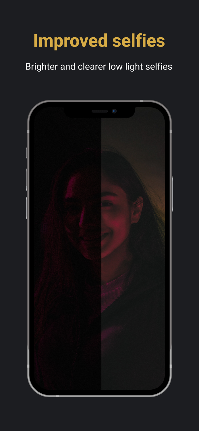BlackSight Night mode camera