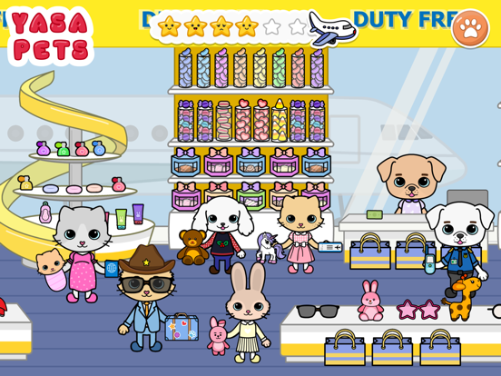 Yasa Pets Vacation iPad screenshot 4 - Games app