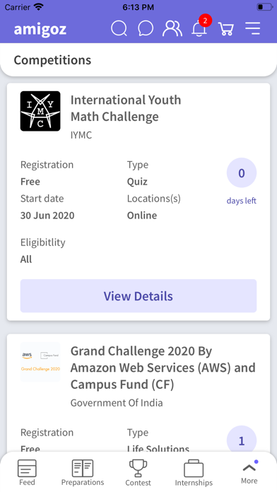 Amigoz -College Social Network Screenshot