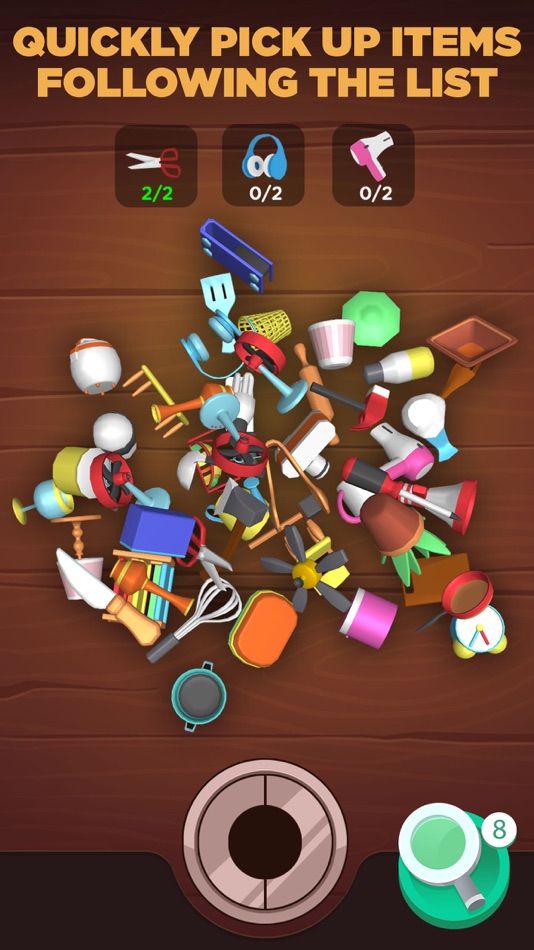 #1. Find It 3D - Pick Up (iOS) 由: ICEBEAR., JSC