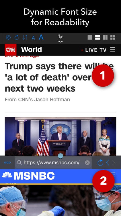 Dual - Multi Screen WebBrowser screenshot-3