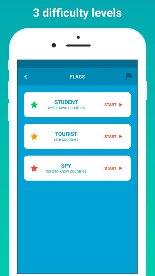 #1. Flags and Capitals Quiz Game (iOS) โดย: CHORRUS GAMES S.L.