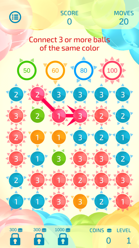 #1. Dual Match 3 (iOS) 由: Iyoda