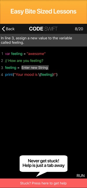 Code! Learn Swift Version(圖7)-速報App