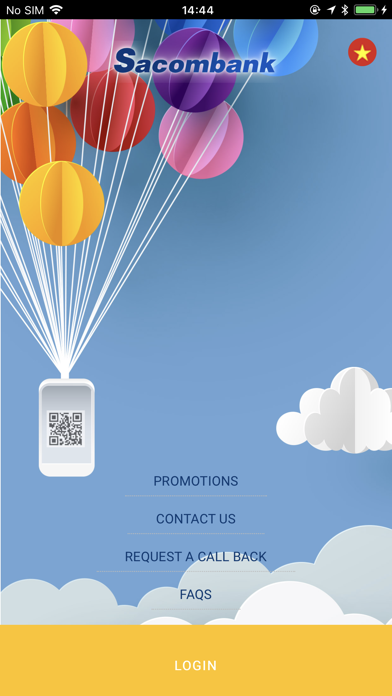 Sacombank mBanking Screenshot