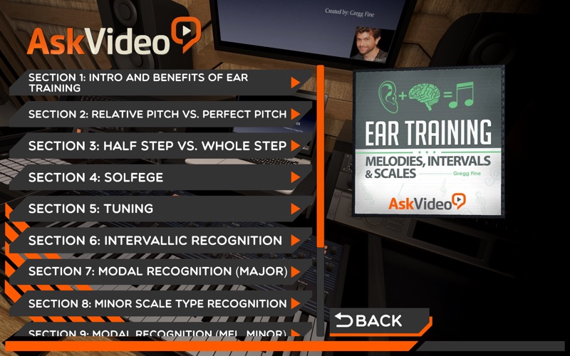 Screenshot #2 pour Melodies- Intervals and Scales
