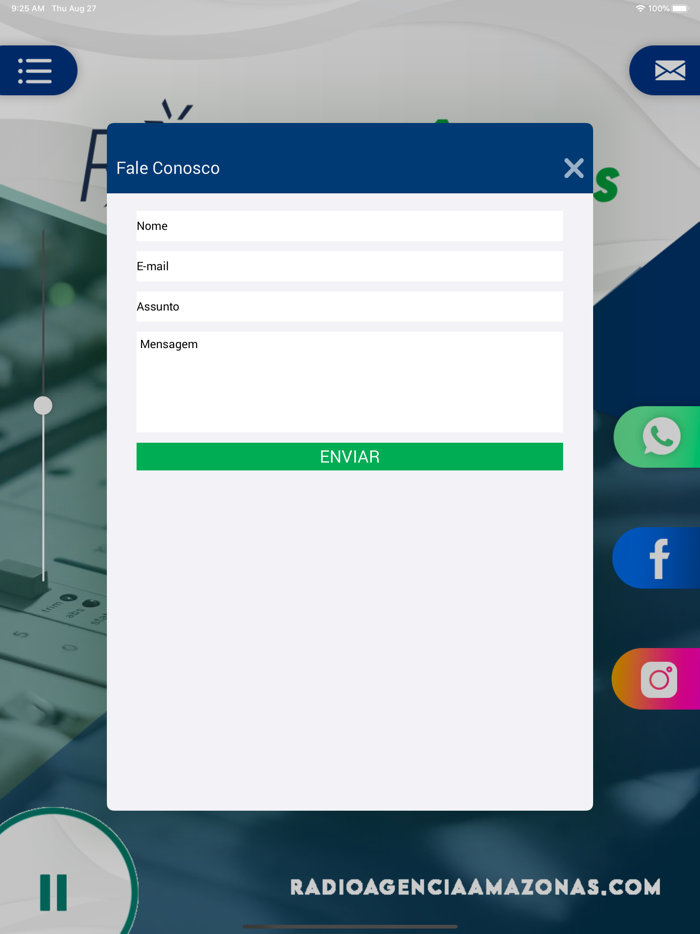 Web Rádio Agência Amazonas