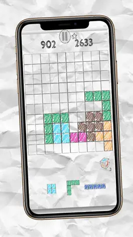 Game screenshot Paper Blocks Puzzle hack