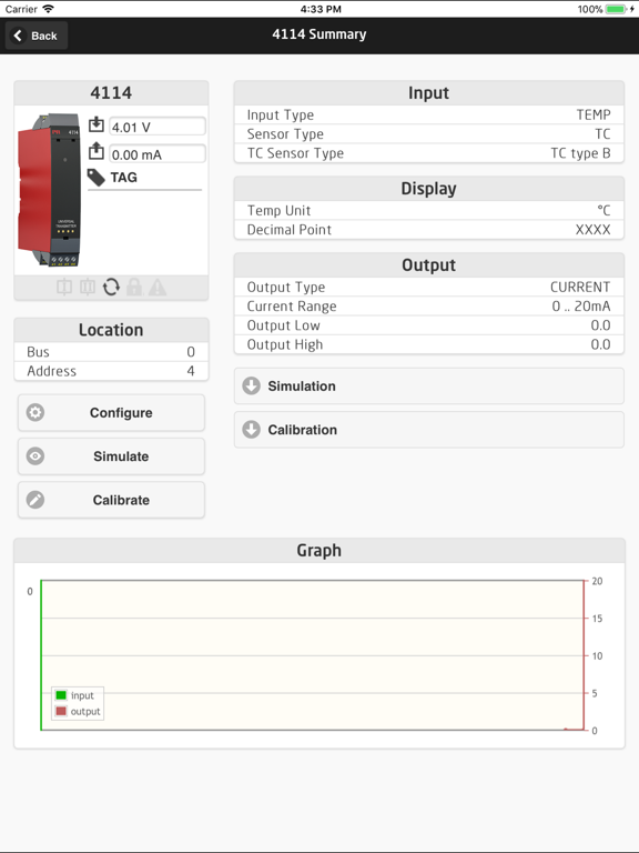 PR electronics PPS iPad screenshot 2 - Utilities app