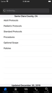 santa clara co. ems protocols iphone screenshot 2