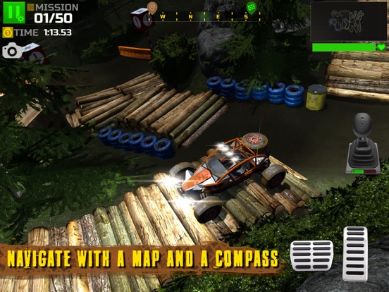 4x4 Offroad: Dark Night Racing iPad app afbeelding 2