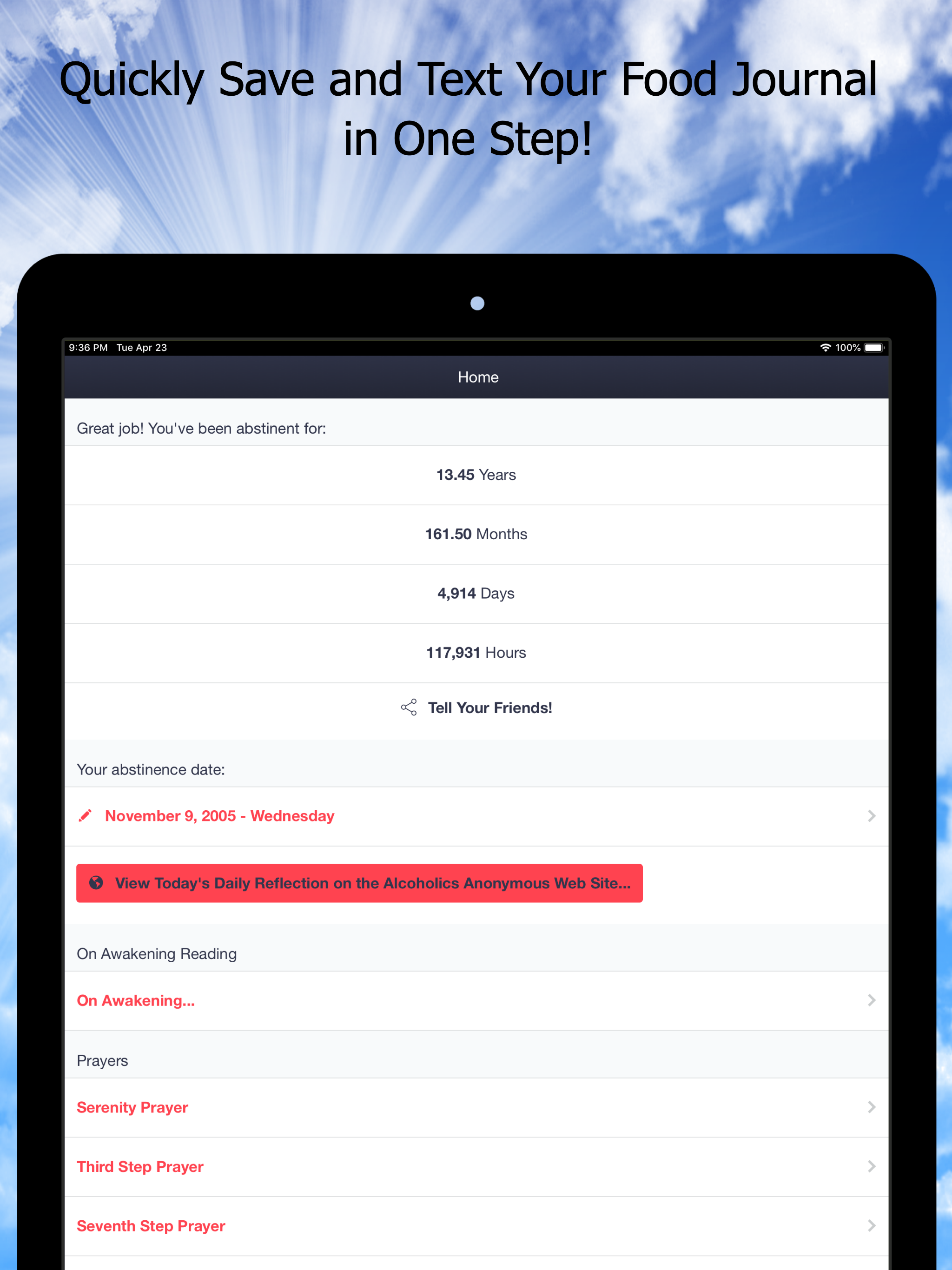 My OA Toolkit Overeaters Steps screenshot 13