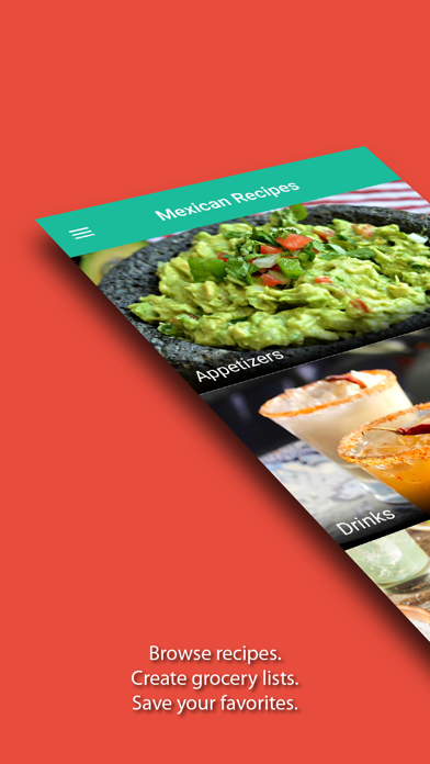 Mexican Recipes & Drinks Screenshot