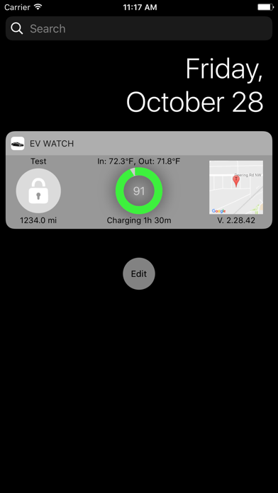 EV Watch for Tesla Screenshot