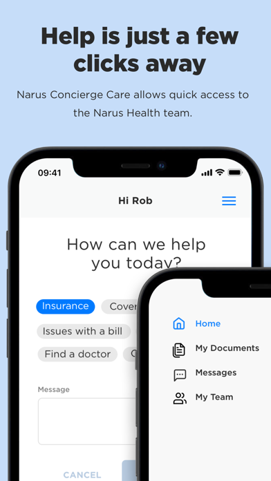 Narus Health Screenshot