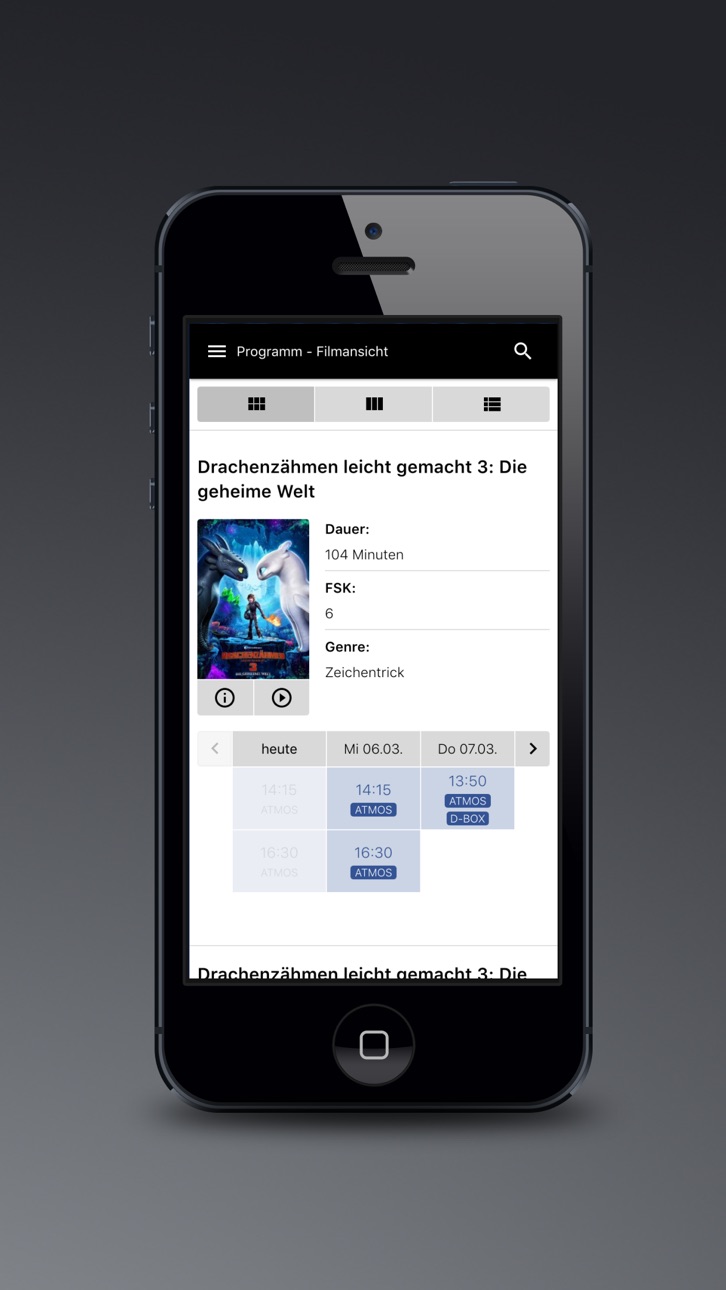 iPhone screenshot