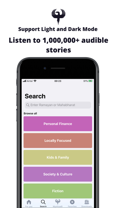 Screenshot #3 pour Mysticadii - Stories, Podcasts