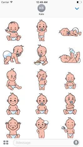 Game screenshot Animated cool baby stickers mod apk