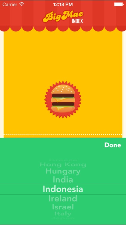 Big Mac Index App