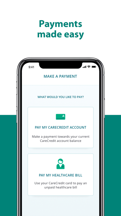 CareCredit Mobile Screenshot