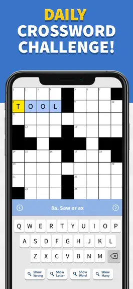Game screenshot Daily Crossword Challenge mod apk