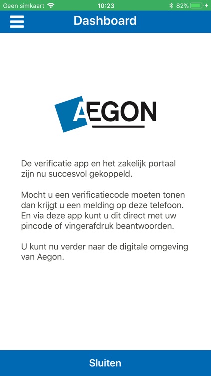 Aegon Authentication