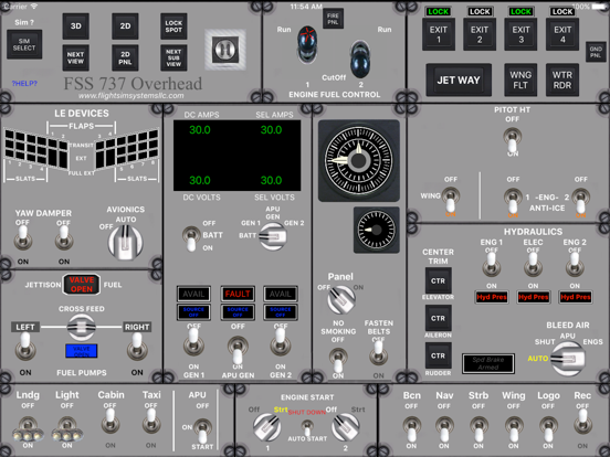 Screenshot #5 pour FSS 737 Overhead
