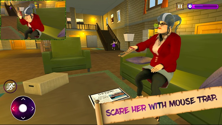 Evil Teacher Spooky 3D Game screenshot-6