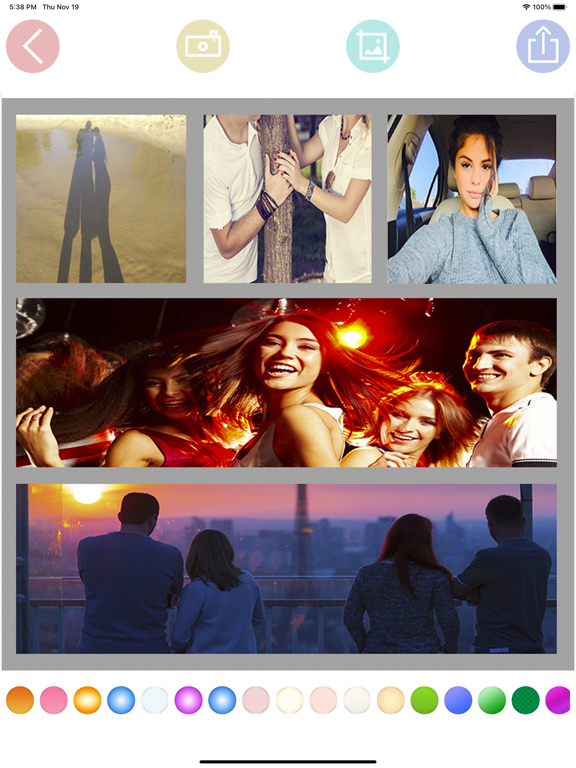 Screenshot #4 pour Collage - éditeur de photos
