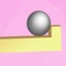 In the game, you have to control the balance ball to prevent it from touching other objects, or you can only start over again