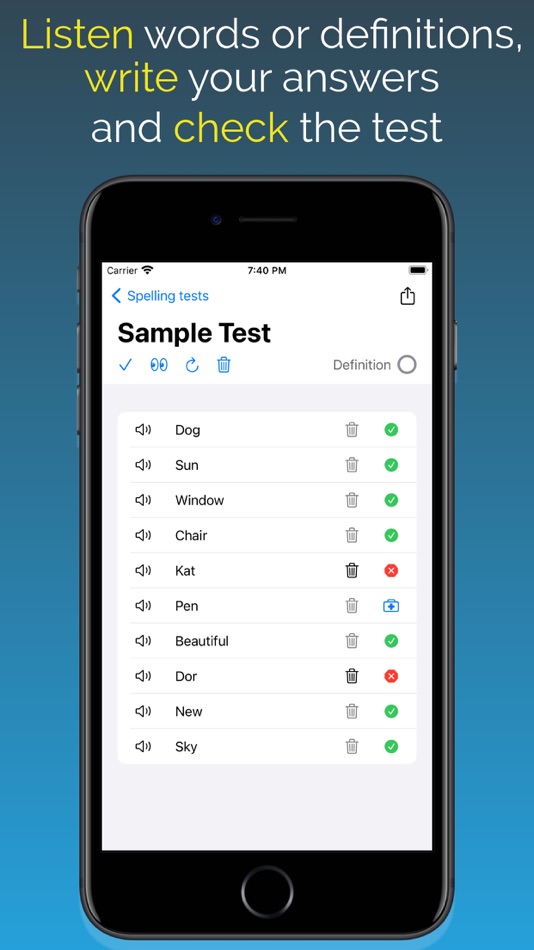 #2. Spelling Tests (iOS) 由: Manuel Robaina Mederos