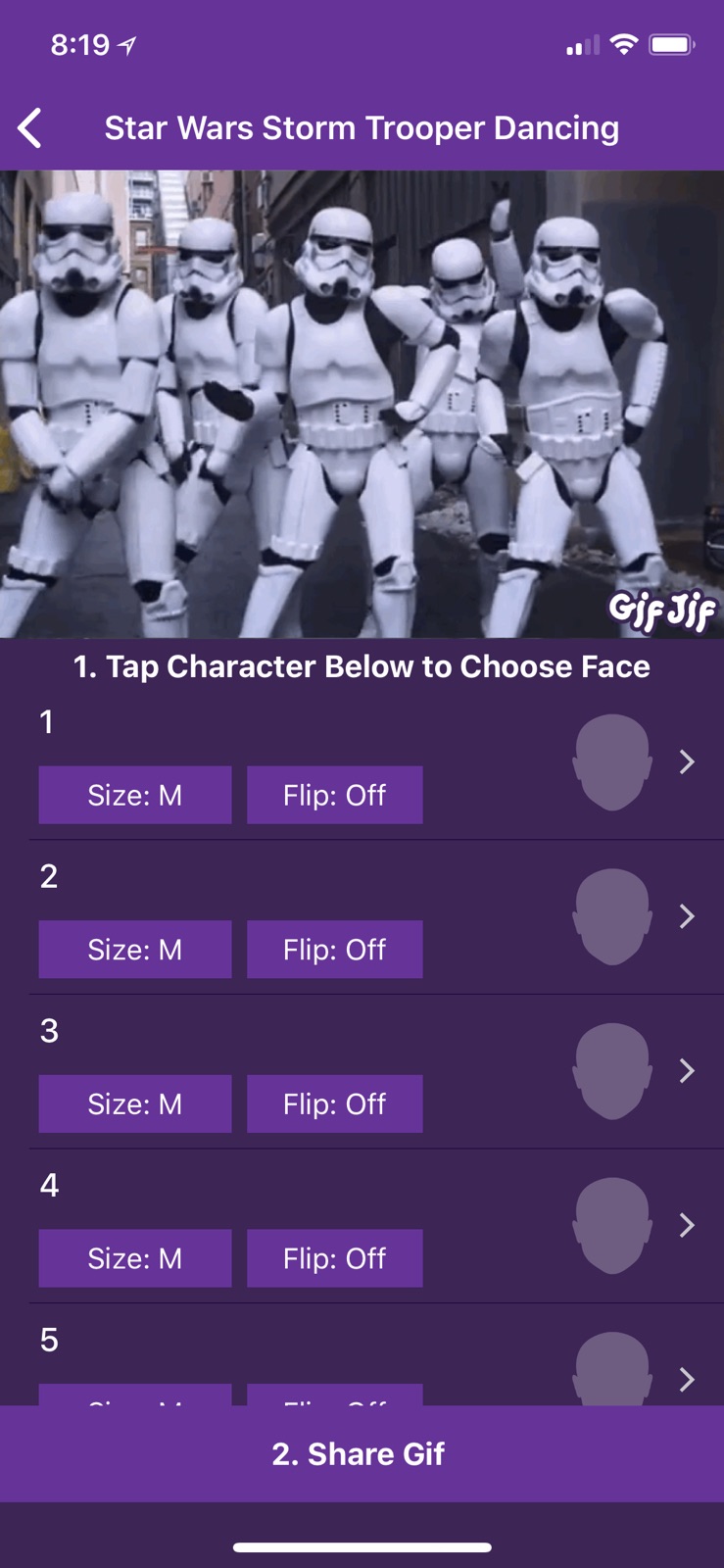 GifJif - Custom Gif Creator iphone screenshot 2