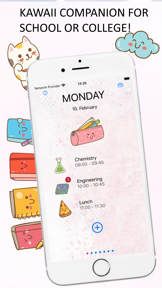 Kawaii Timetable screenshot