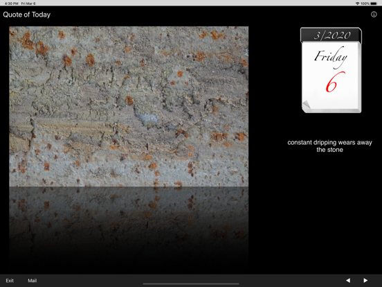 Screenshot #1 for Quote of Today