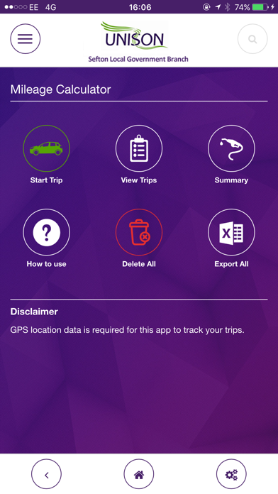 App screenshot